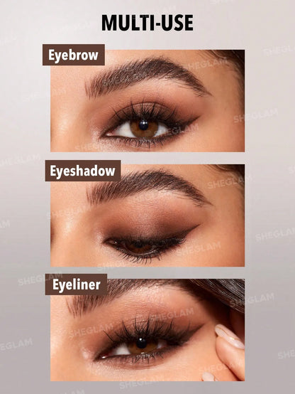 Shein - SHEGLAM Intensify Smudge-Proof Eyeliner Gel-Brown