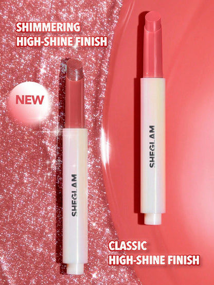 Pout-Perfect Shimmer Lip Plumper-114 Pink Flamingo