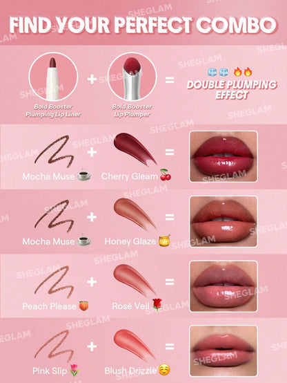 Bold Booster Lip Plumper-506 Honey Glaze
