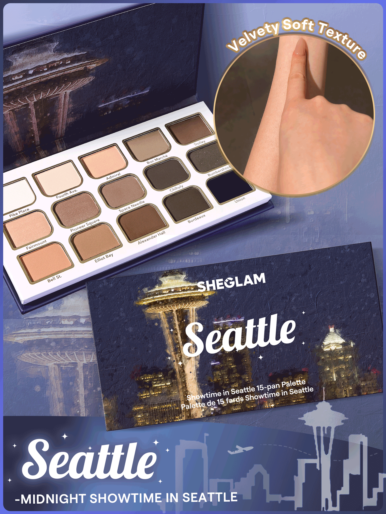 Sheglam - Showtime In Seattle 15 - Pan Palette