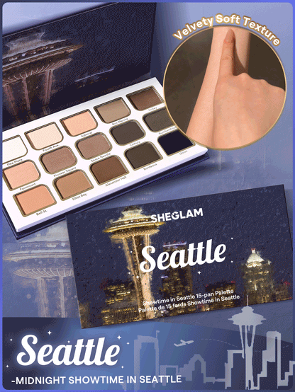 Sheglam - Showtime In Seattle 15 - Pan Palette