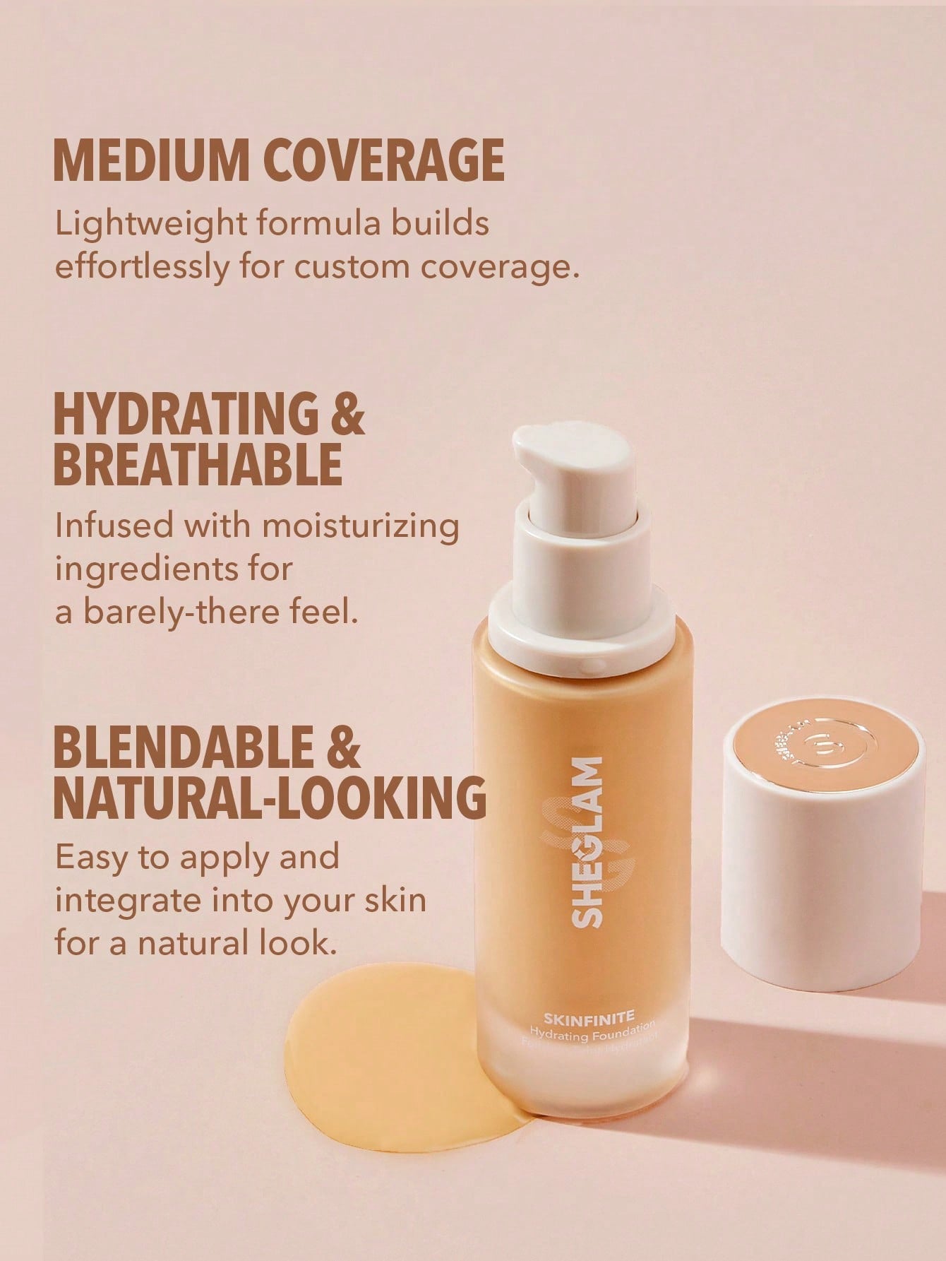 Skinfinite Hydrating Foundation-Sand