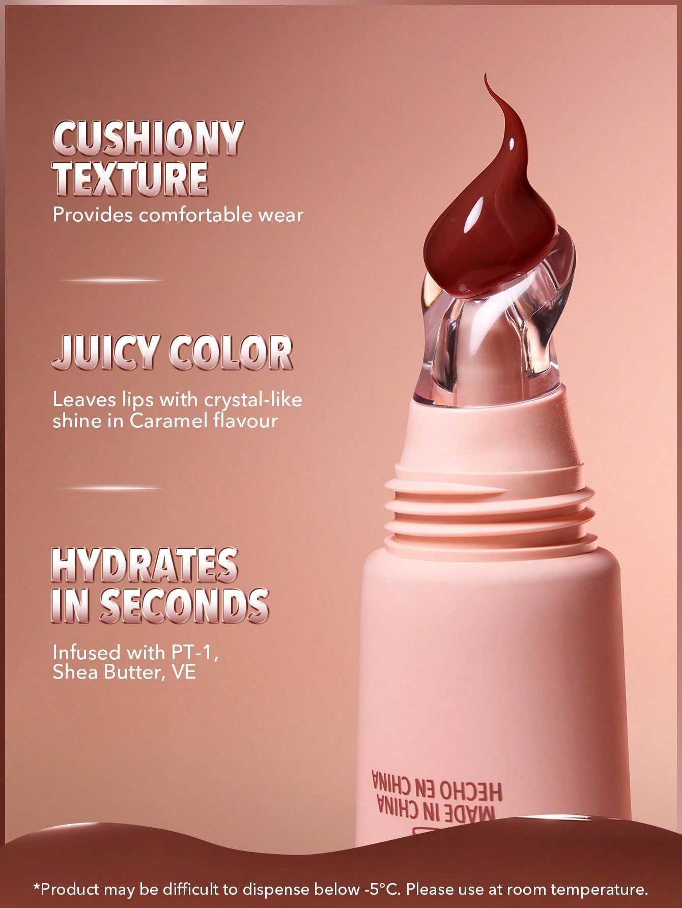 Crystal Glaze Moisturizing Lip Care-514 Cocoa Cookie