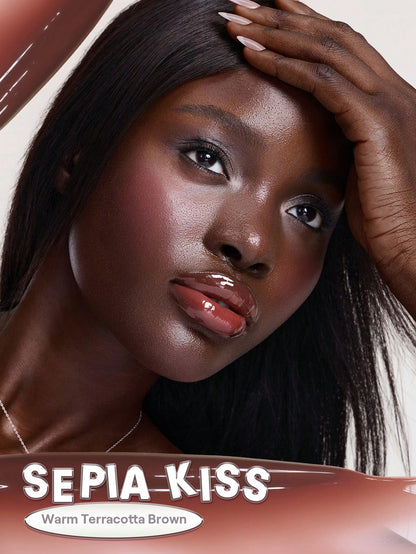 Glass Lock Air Gloss- 555 Sepia Kiss