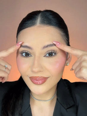 Brow-fection Angled Brush & Dip-08 Chocolate