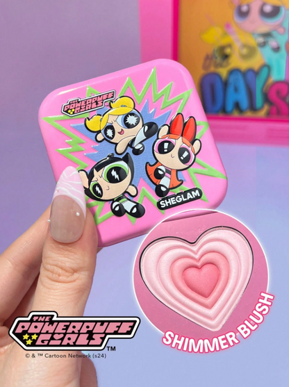 SHEGLAM - The Powerpuff Girls X Love Shimmer Blush-Utonium Powder Blush Powder