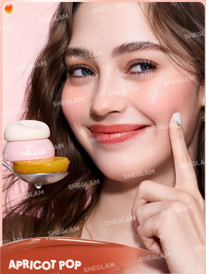 Shein - SHEGLAM Hydra Jelly Pocket Lip Jam- Apricot Pop
