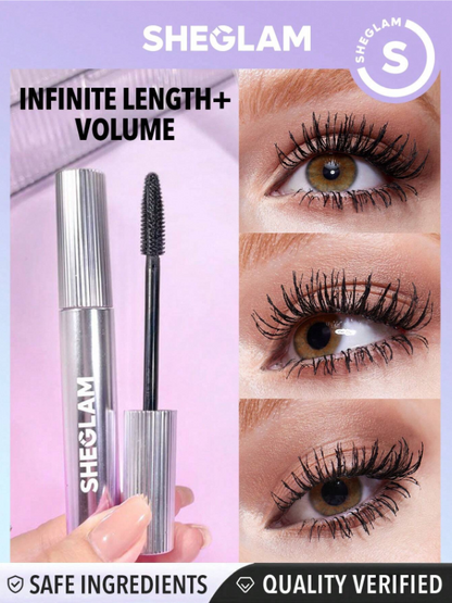 Shein - SHEGLAM Flutter Wink Volumizing Mascara Volumizing Lengthening Long-Lasting