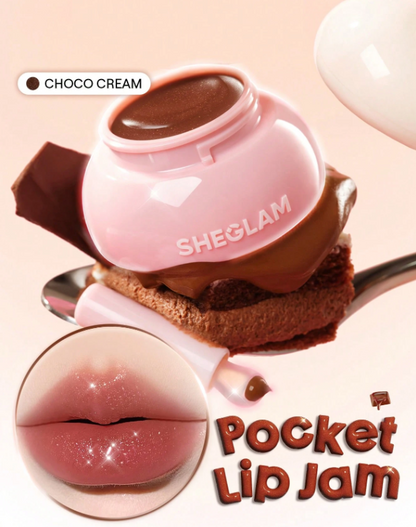 Shein - SHEGLAM Hydra Jelly Pocket Lip Jam- Choco Cream