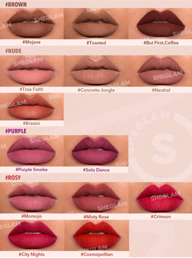 Shein - SHEGLAM So Lippy Lip Liner-Creamy Matte Lip Liner Pencil - Toasted