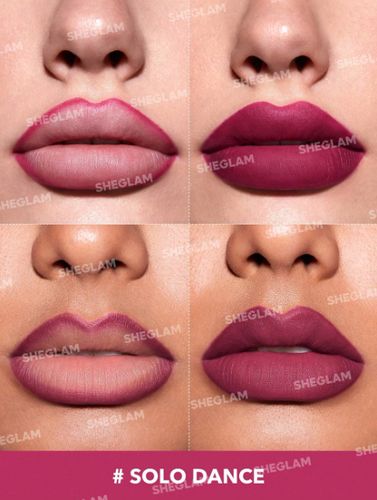 Shein - SHEGLAM So Lippy Lip Liner-Creamy Matte Lip Liner Pencil - Solo Dance