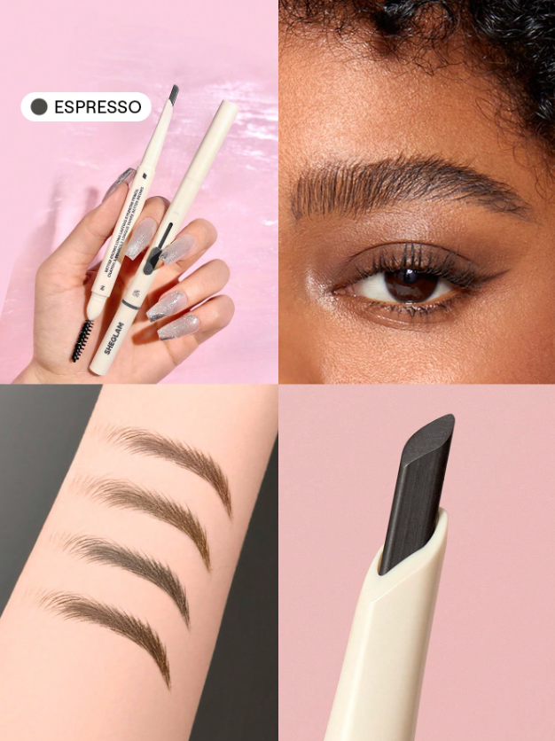 Shein - SHEGLAM Better Brows Long Lasting Eyebrow Pencil- Espresso
