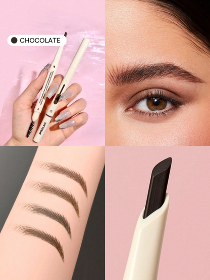 Shein - SHEGLAM Better Brows Long Lasting Eyebrow Pencil- Chocolate