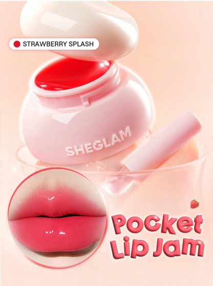 Shein - SHEGLAM Hydra Jelly Pocket Lip Jam- Strawberry Splash