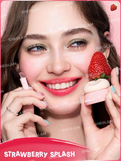 Shein - SHEGLAM Hydra Jelly Pocket Lip Jam- Strawberry Splash