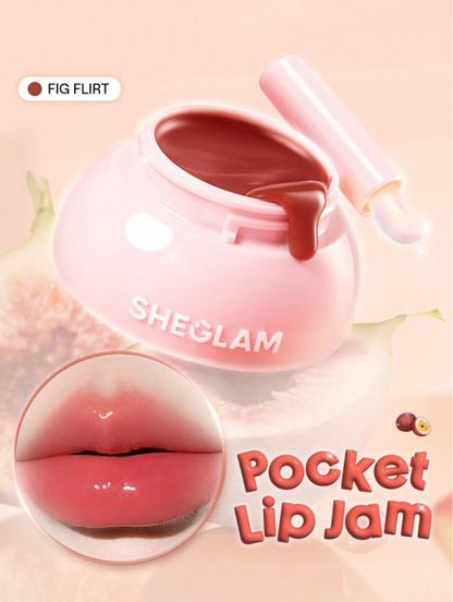 Shein - SHEGLAM Hydra Jelly Pocket Lip Jam- Fig Flirt