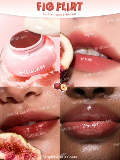 Shein - SHEGLAM Hydra Jelly Pocket Lip Jam- Fig Flirt