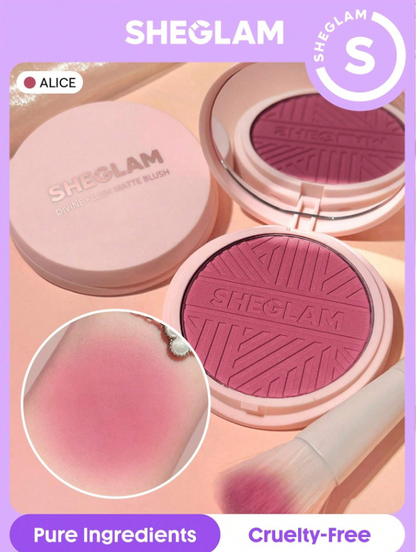 Shein - SHEGLAM Divine Flush Matte Blush Powder - Alice