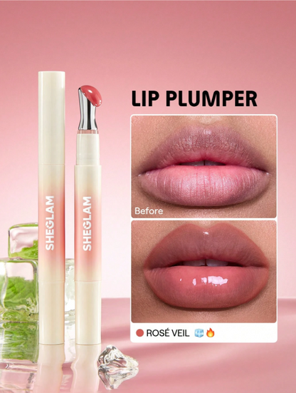 Shein - SHEGLAM Bold Booster Lip Plumper - Rose Veil