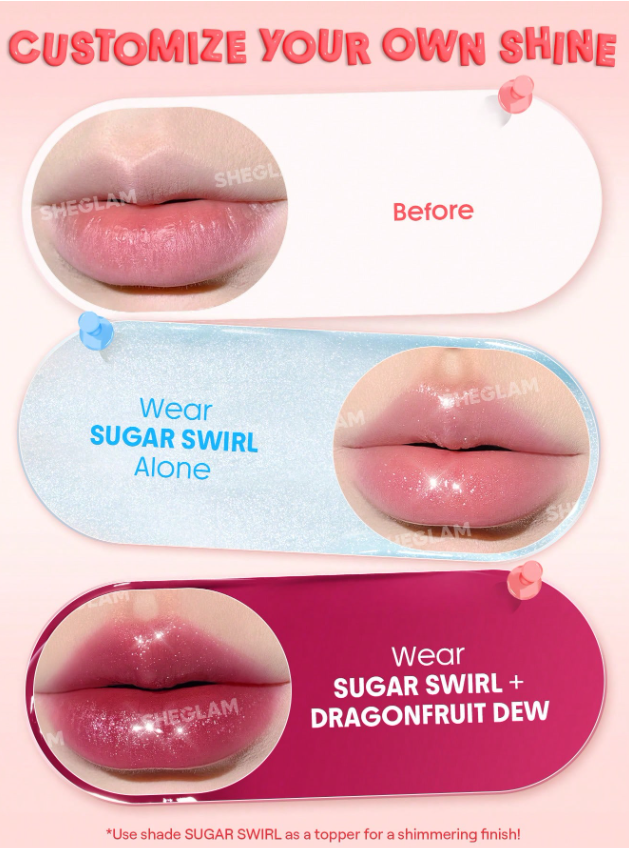 Shein - SHEGLAM Hydra Jelly Pocket Lip Jam- Choco Cream