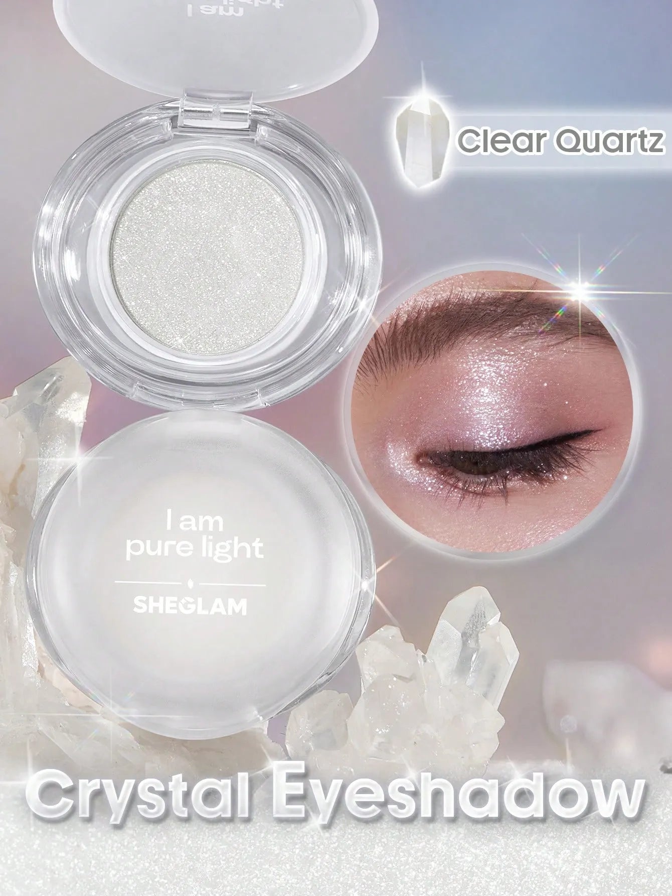 SHEGLAM - Crystal Intentions Manifesting Glow Glitter Eyeshadow