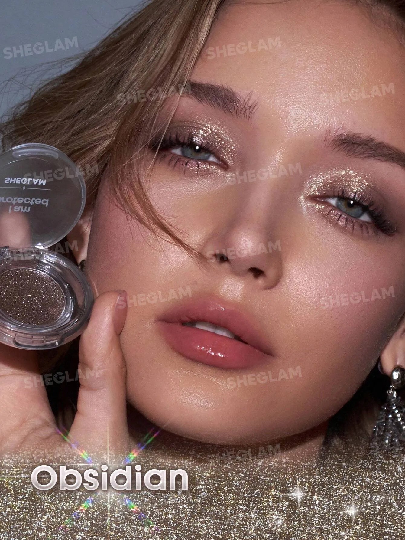 SHEGLAM - Crystal Intentions Manifesting Glow Glitter Eyeshadow