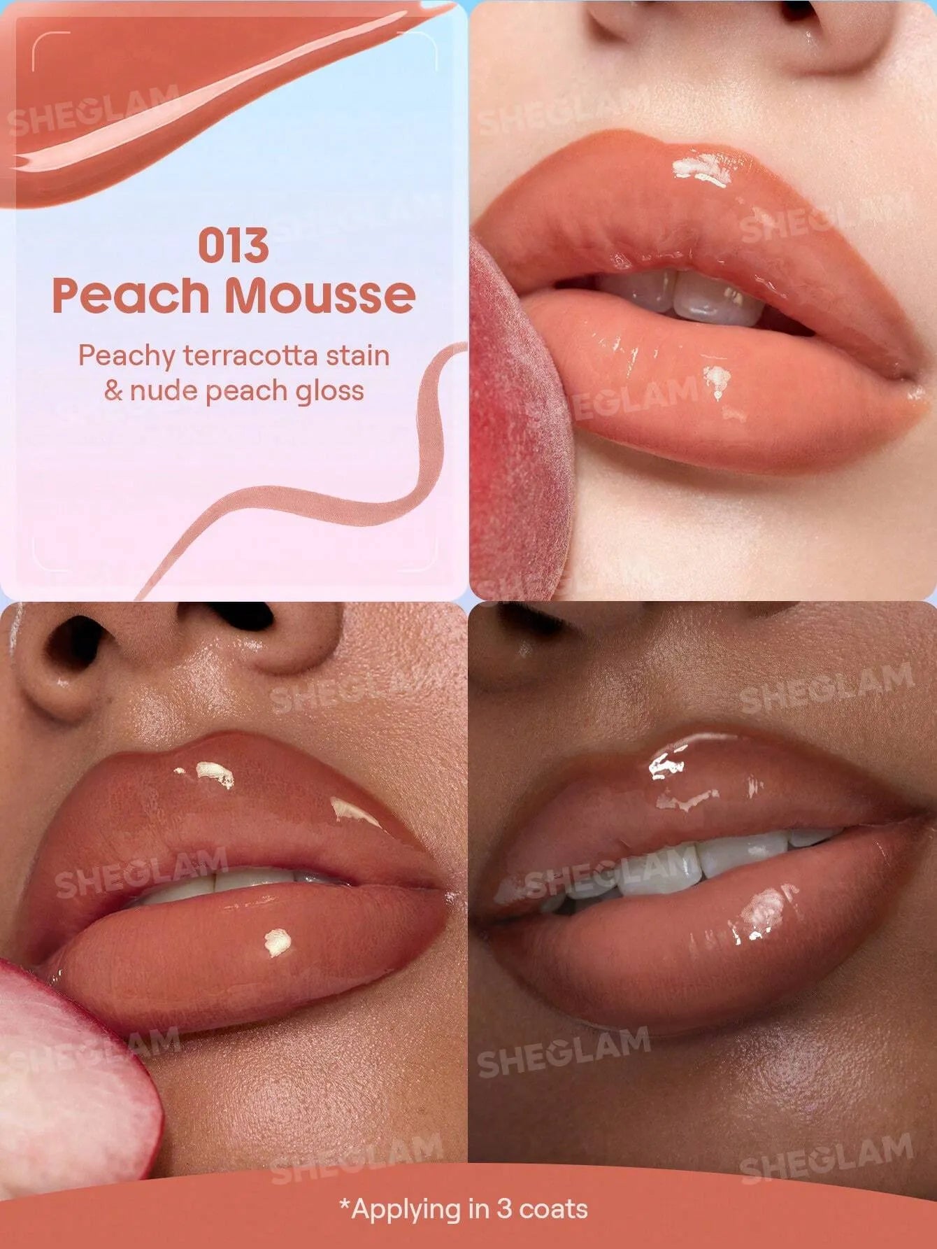 SHEGLAM - Line To Shine Peel-Off Lip Stain & Gloss Duo