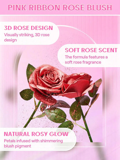 Shein - SHEGLAM Pink Ribbon Rose Blush Powder Blush