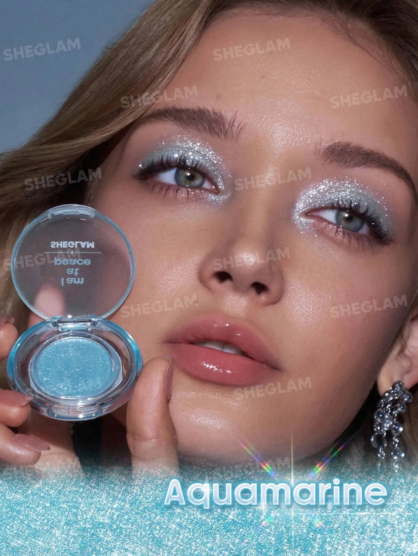 SHEGLAM - Crystal Intentions Manifesting Glow Glitter Eyeshadow