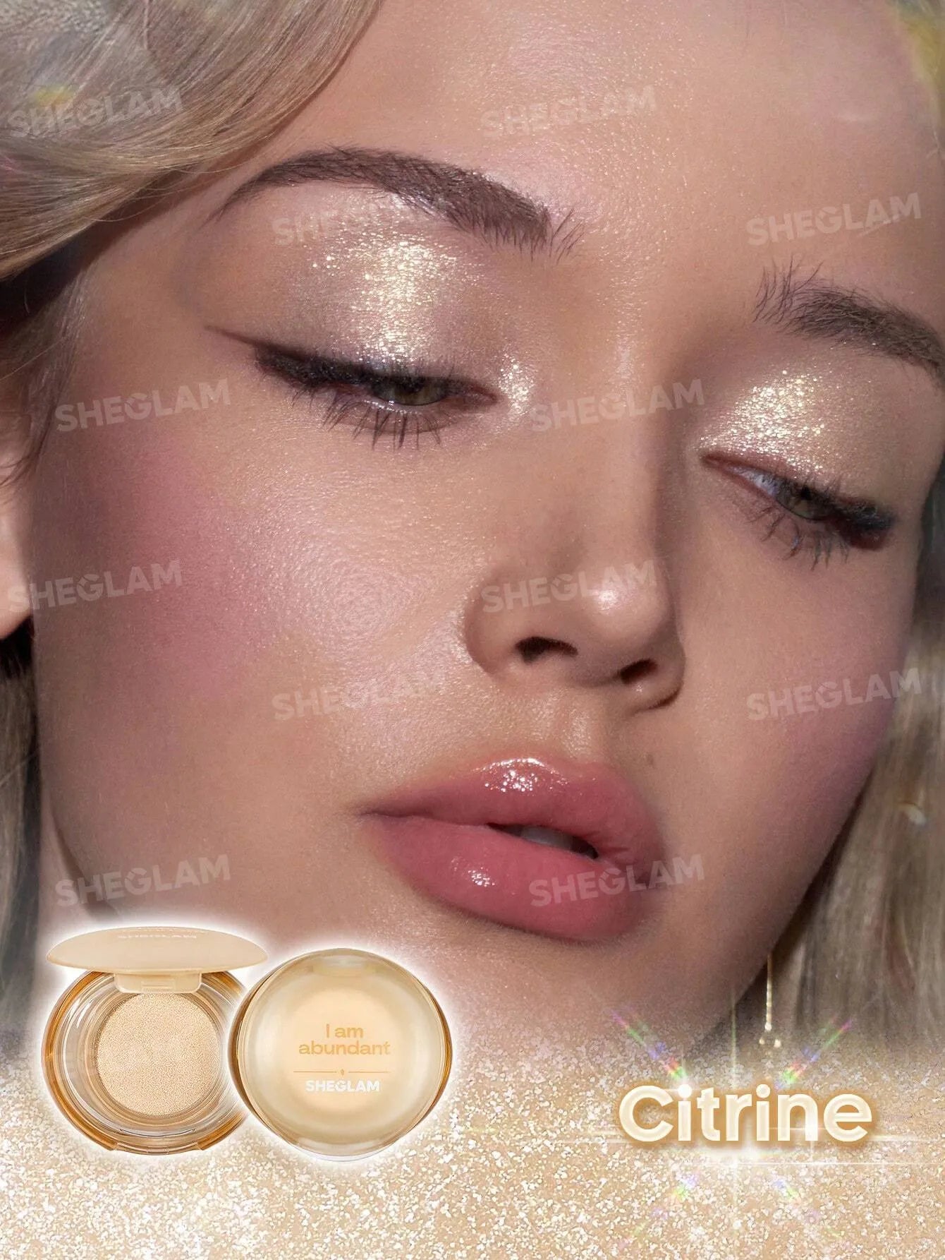 SHEGLAM - Crystal Intentions Manifesting Glow Glitter Eyeshadow