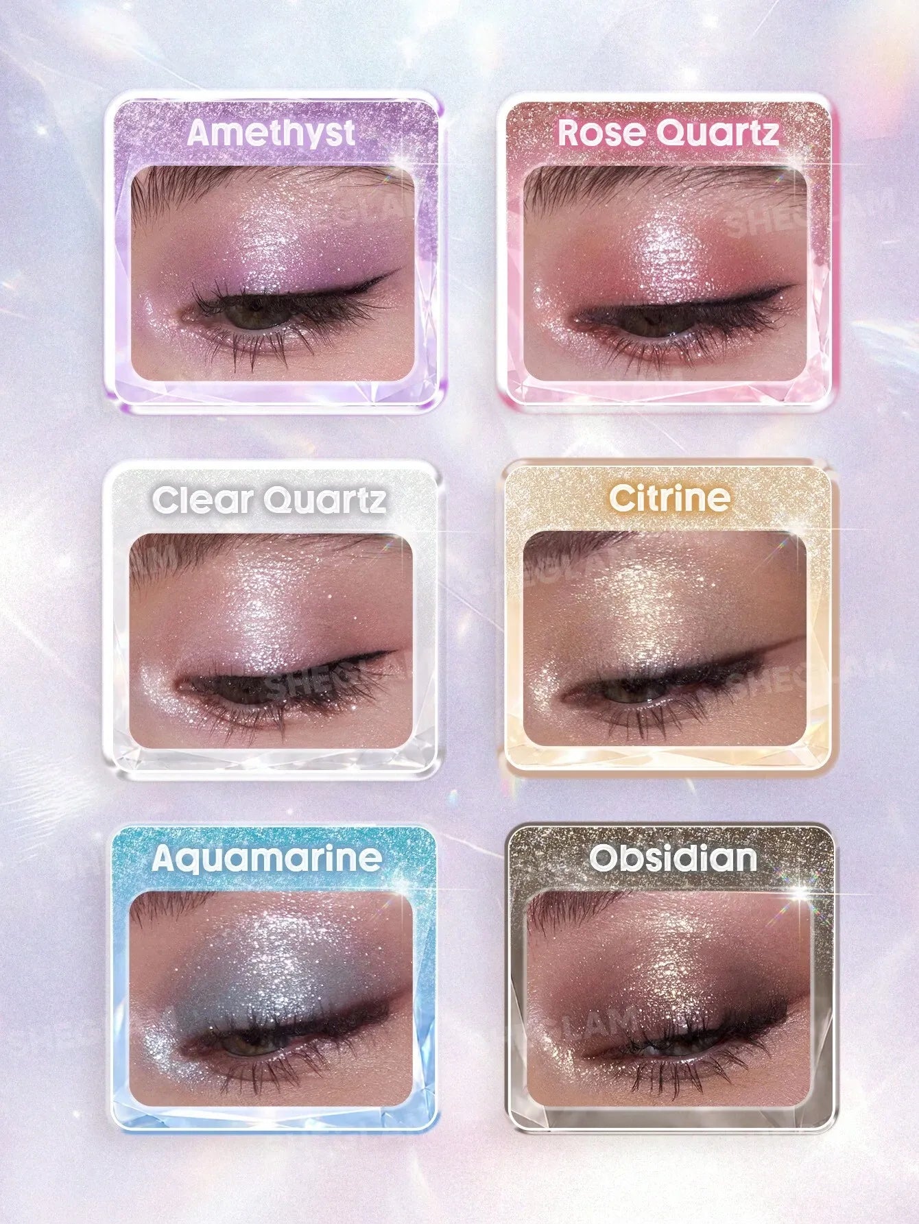 SHEGLAM - Crystal Intentions Manifesting Glow Glitter Eyeshadow