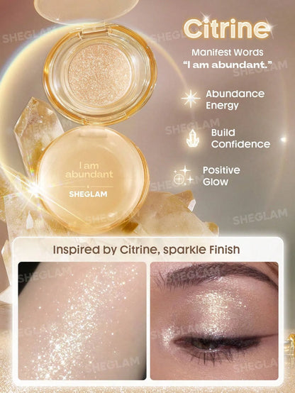 SHEGLAM - Crystal Intentions Manifesting Glow Glitter Eyeshadow