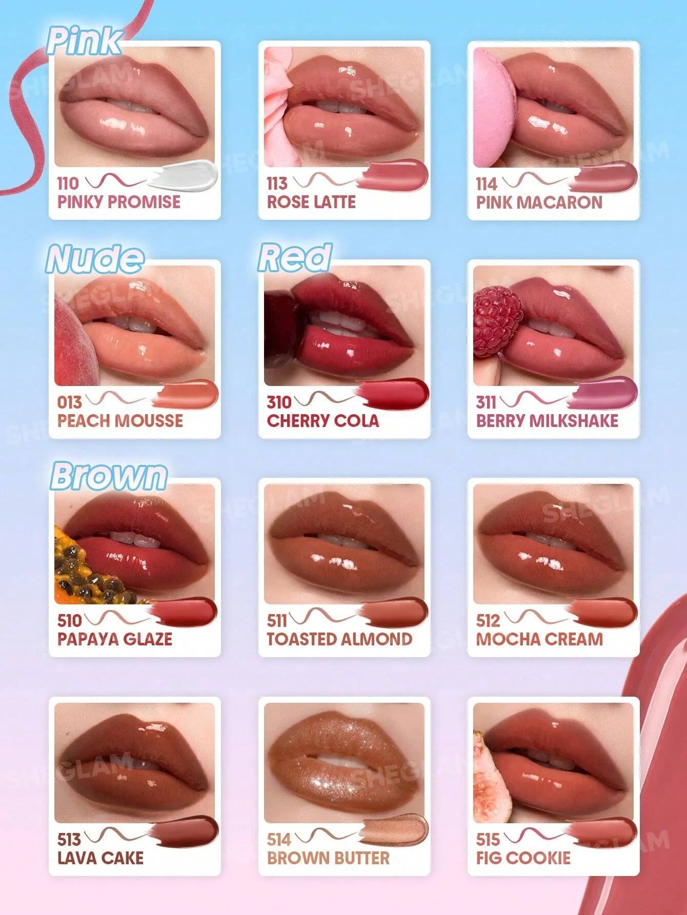 SHEGLAM - Line To Shine Peel-Off Lip Stain & Gloss Duo