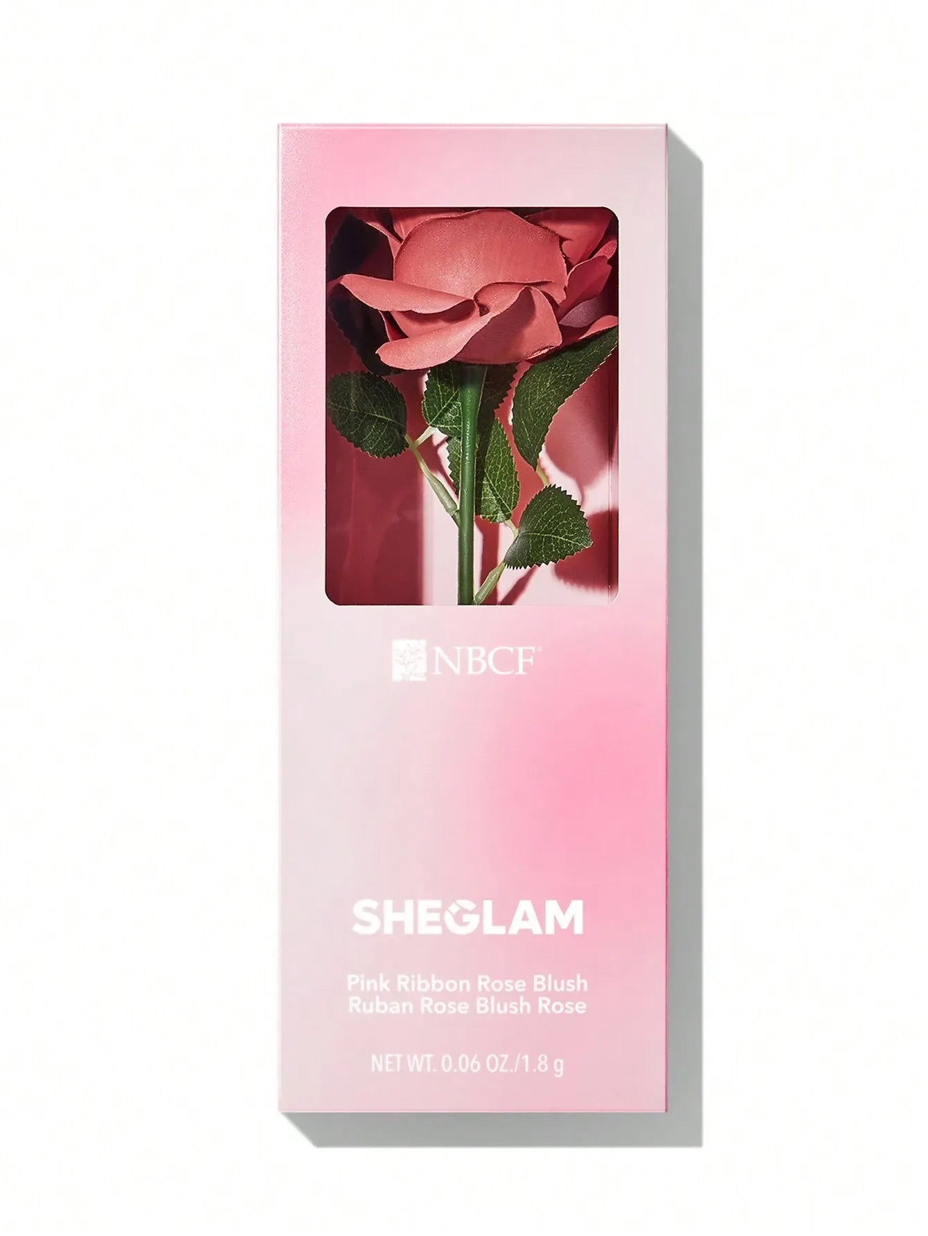 Shein - SHEGLAM Pink Ribbon Rose Blush Powder Blush