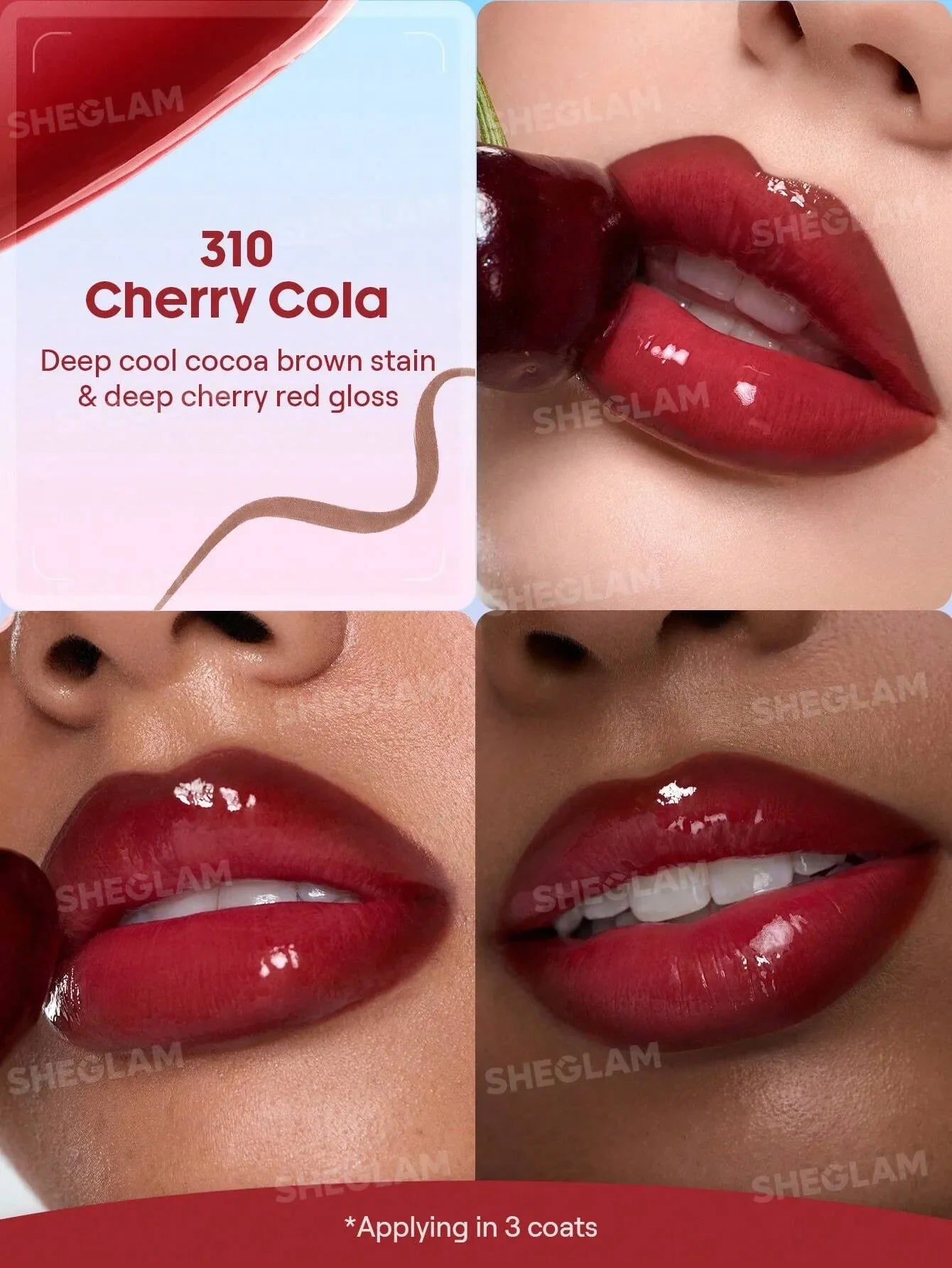 SHEGLAM - Line To Shine Peel-Off Lip Stain & Gloss Duo
