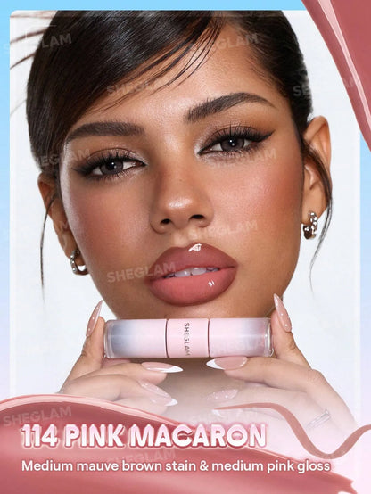 SHEGLAM - Line To Shine Peel-Off Lip Stain & Gloss Duo