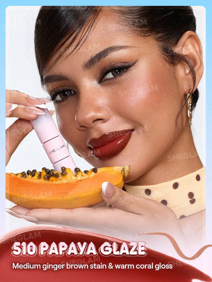 SHEGLAM - Line To Shine Peel-Off Lip Stain & Gloss Duo