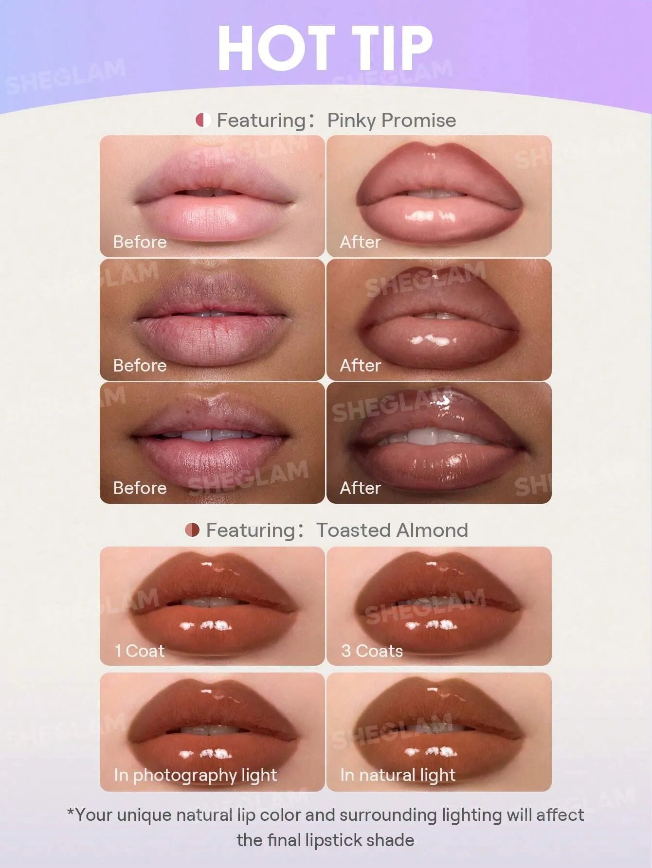 SHEGLAM - Line To Shine Peel-Off Lip Stain & Gloss Duo