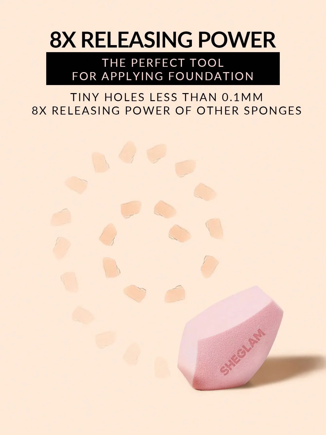 SHEGLAM - Multi-Faceted Makeup Sponge