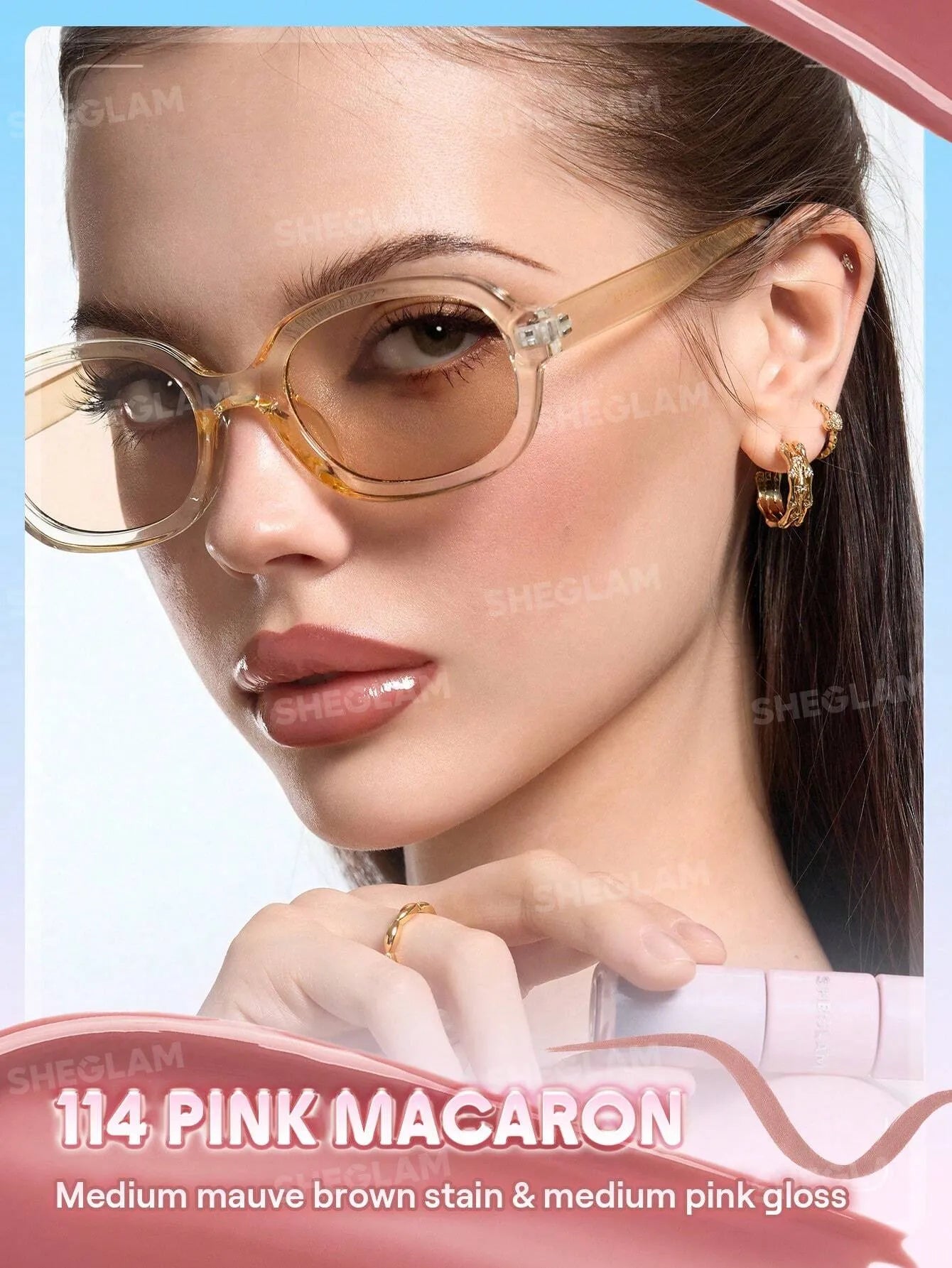 SHEGLAM - Line To Shine Peel-Off Lip Stain & Gloss Duo