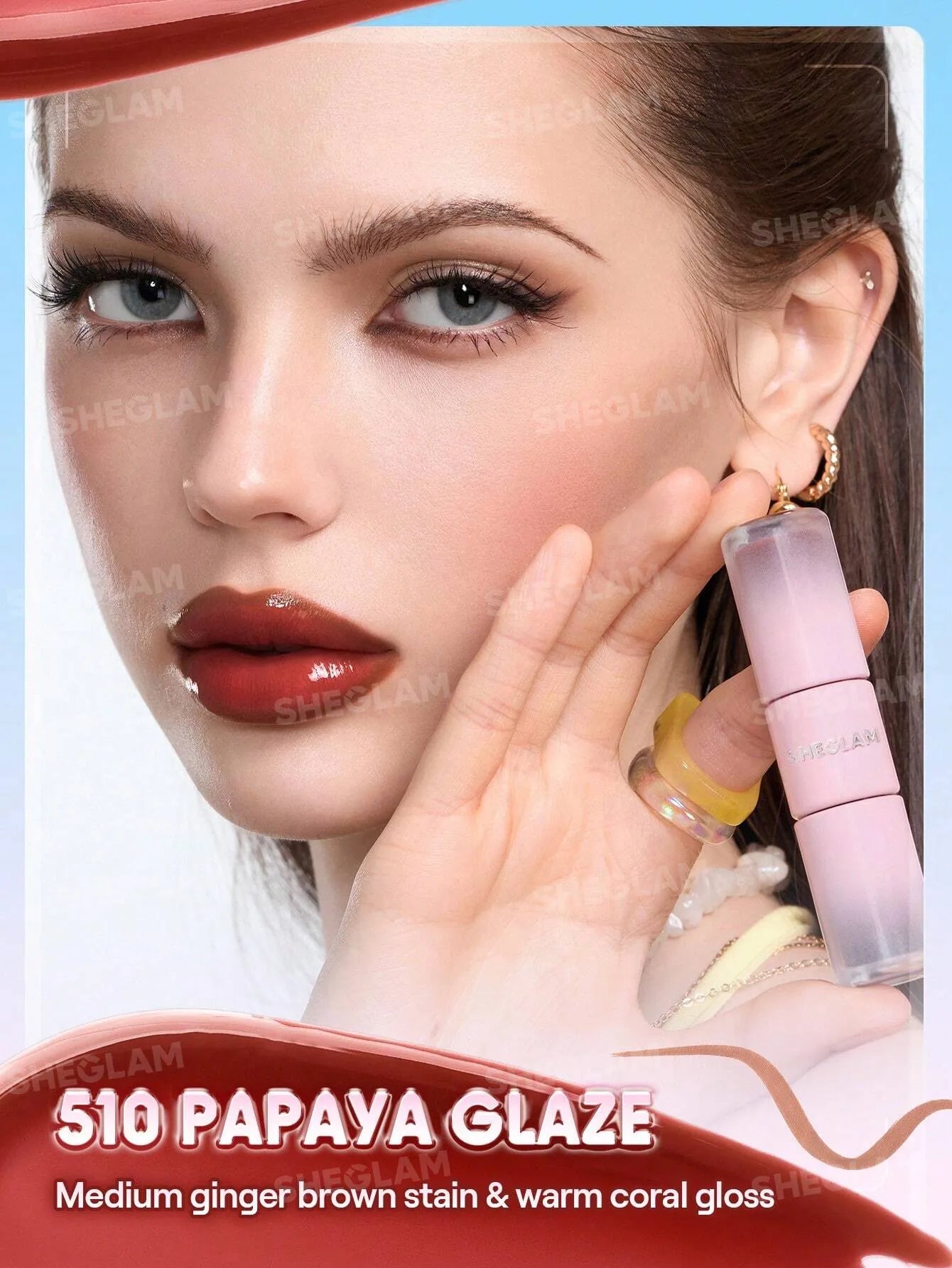 SHEGLAM - Line To Shine Peel-Off Lip Stain & Gloss Duo