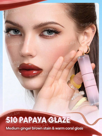 SHEGLAM - Line To Shine Peel-Off Lip Stain & Gloss Duo