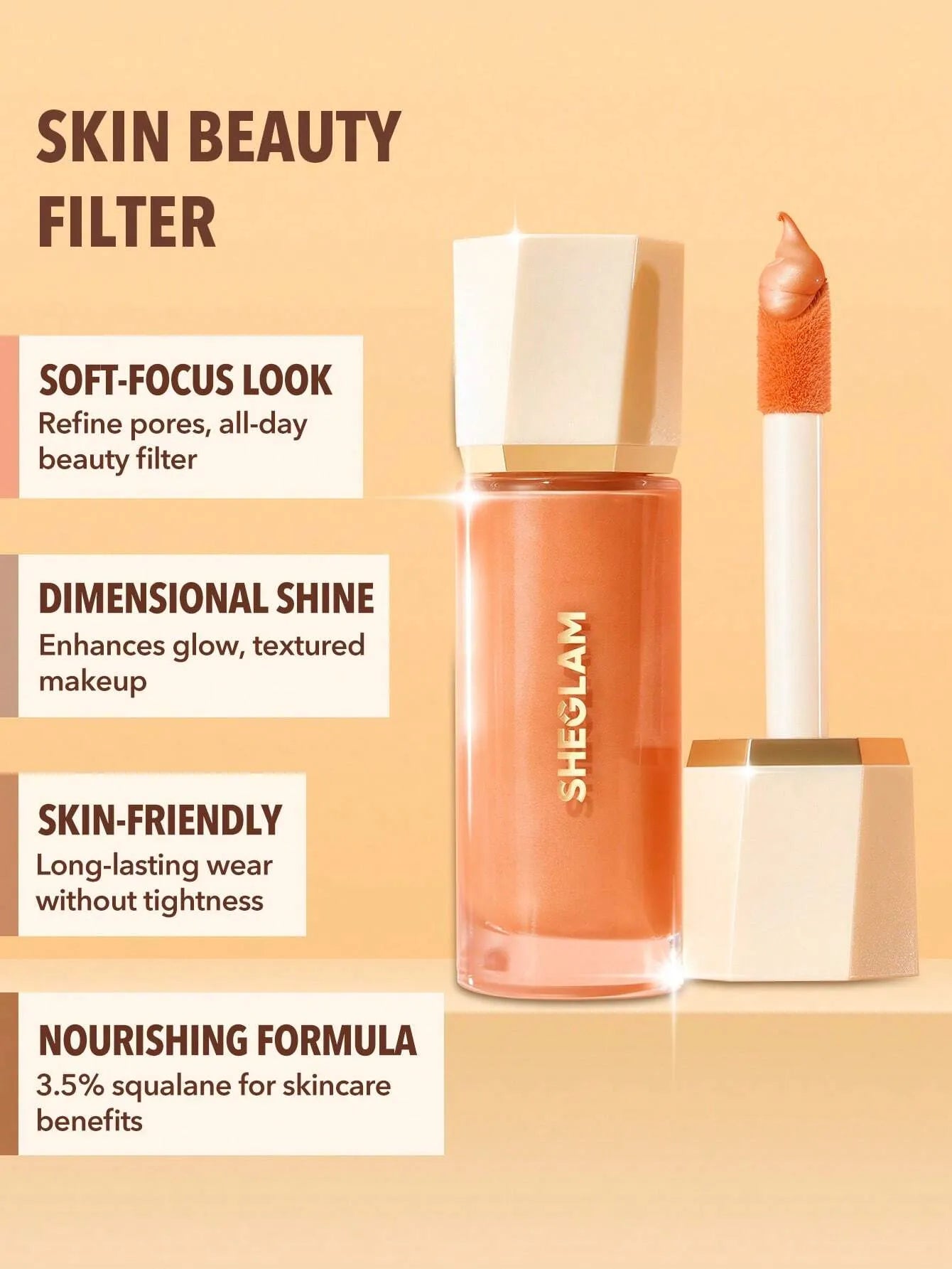 Sheglam - Sunburst Glow Mixer Corrector Brightening Hydrating Primer