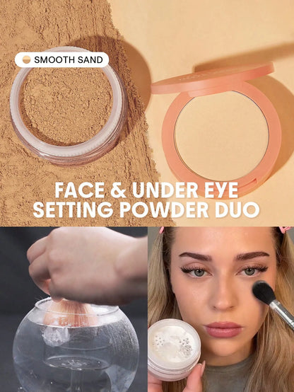 SHEGLAM - Insta-Ready Face & Under Eye Setting Powder Duo