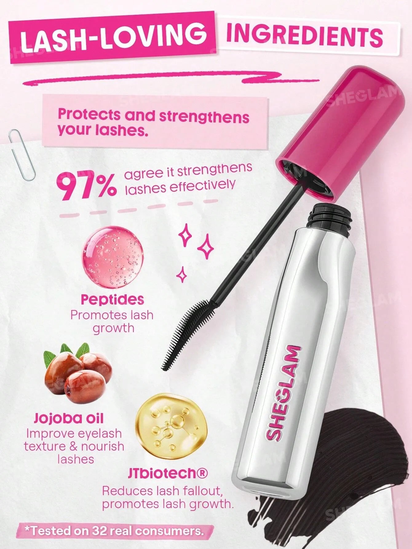Sheglam -  Lashlighter Up & Out Mascara