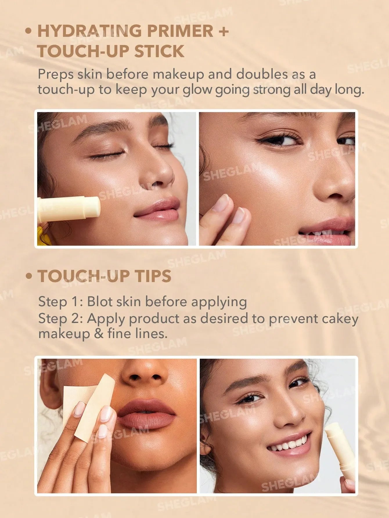 SHEGLAM - Insta-Cool Hydrating Stick Portable Moisturizing Balm Stick