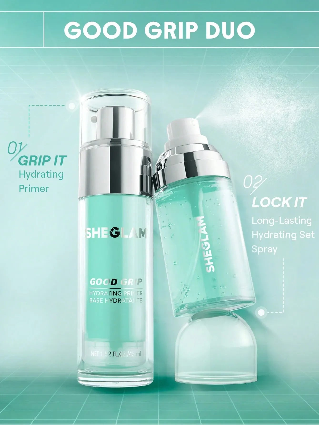 Sheglam - Good Grip Hydrating Prime & Set Spray