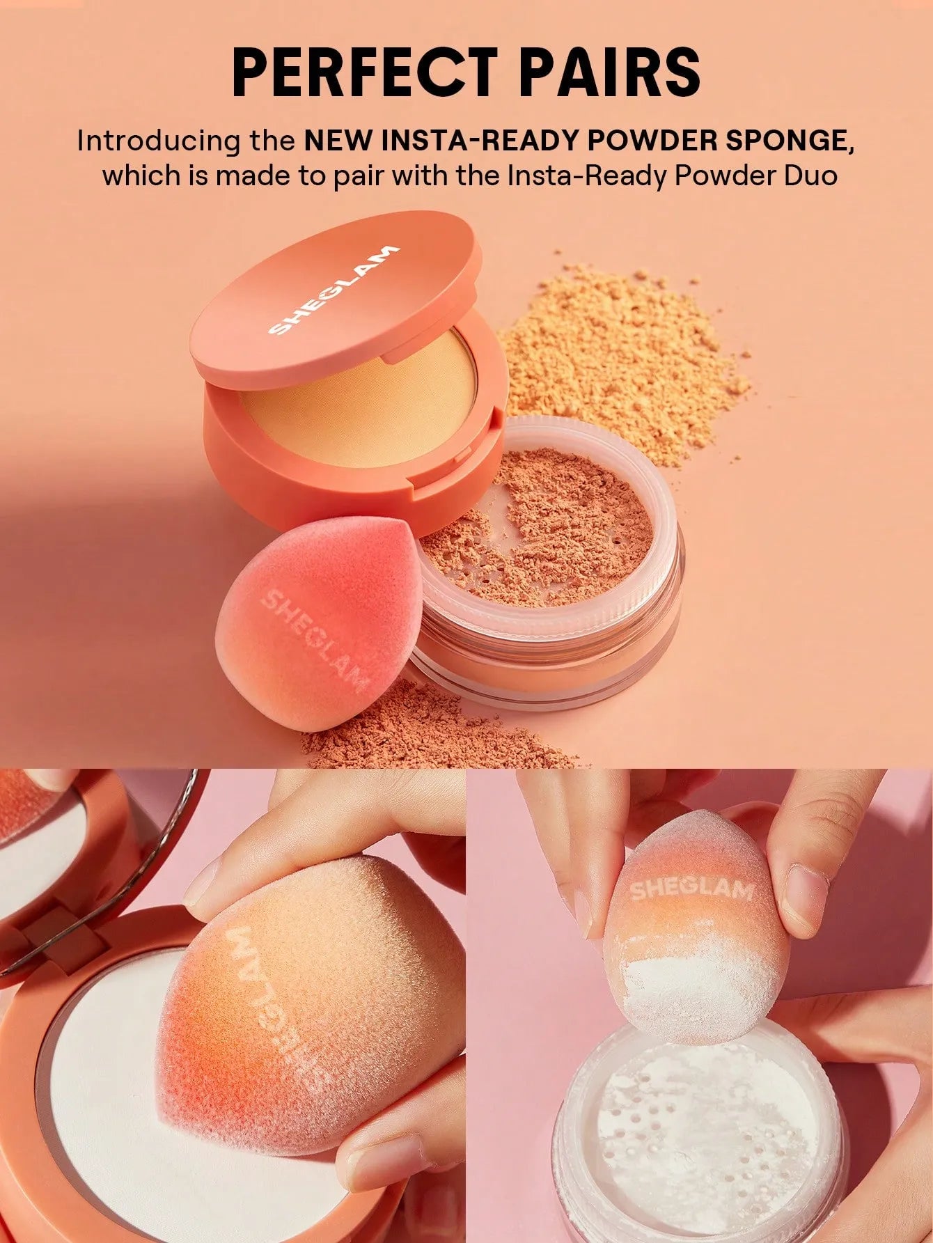 SHEGLAM - Insta-Ready Face & Under Eye Setting Powder Duo