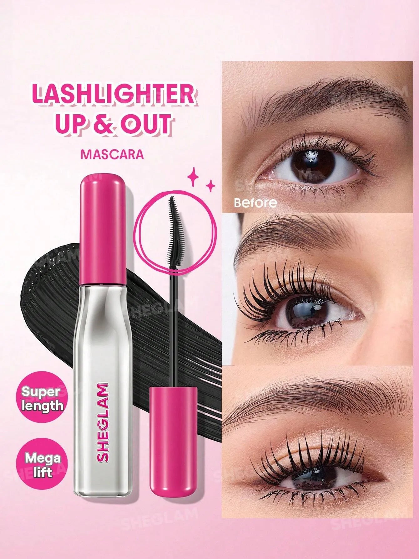 Sheglam -  Lashlighter Up & Out Mascara