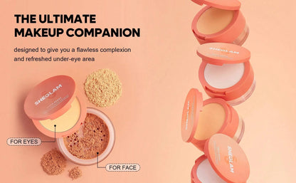 SHEGLAM - Insta-Ready Face & Under Eye Setting Powder Duo